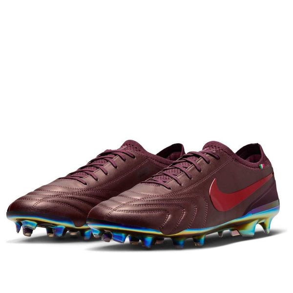 Кроссовки tiempo legend 10 elite luxe fg Nike, бургундия — фото 3