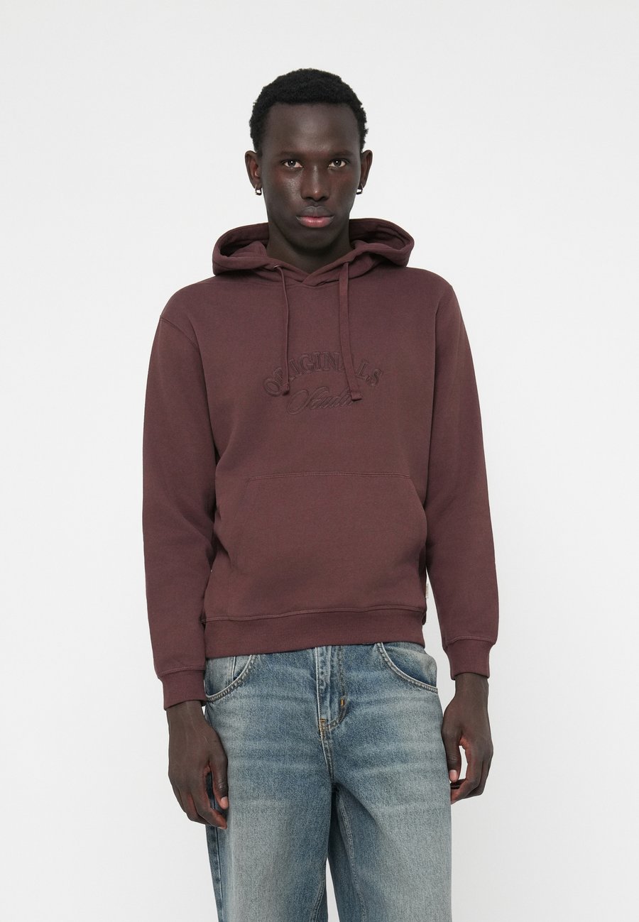

Толстовка Jack & Jones JORBLEECKER BRANDING HOOD, Deep Mahogany/Brown
