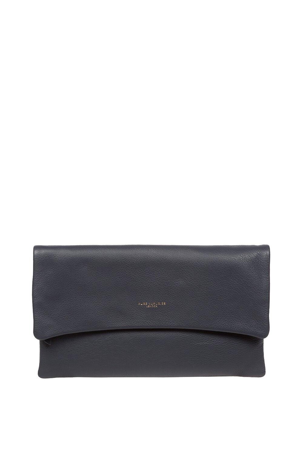 

Клатч 'Amelia' из кожи наппа Pure Luxuries London, темно-синий