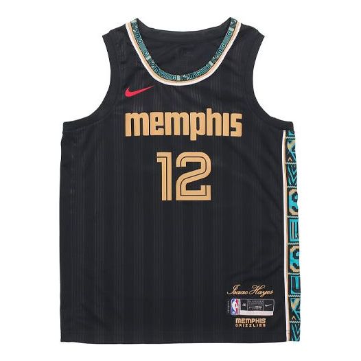 

Майка Nike NBA x Ja Morant Memphis City Edition Basketball Jersey 'Black Yellow', черный