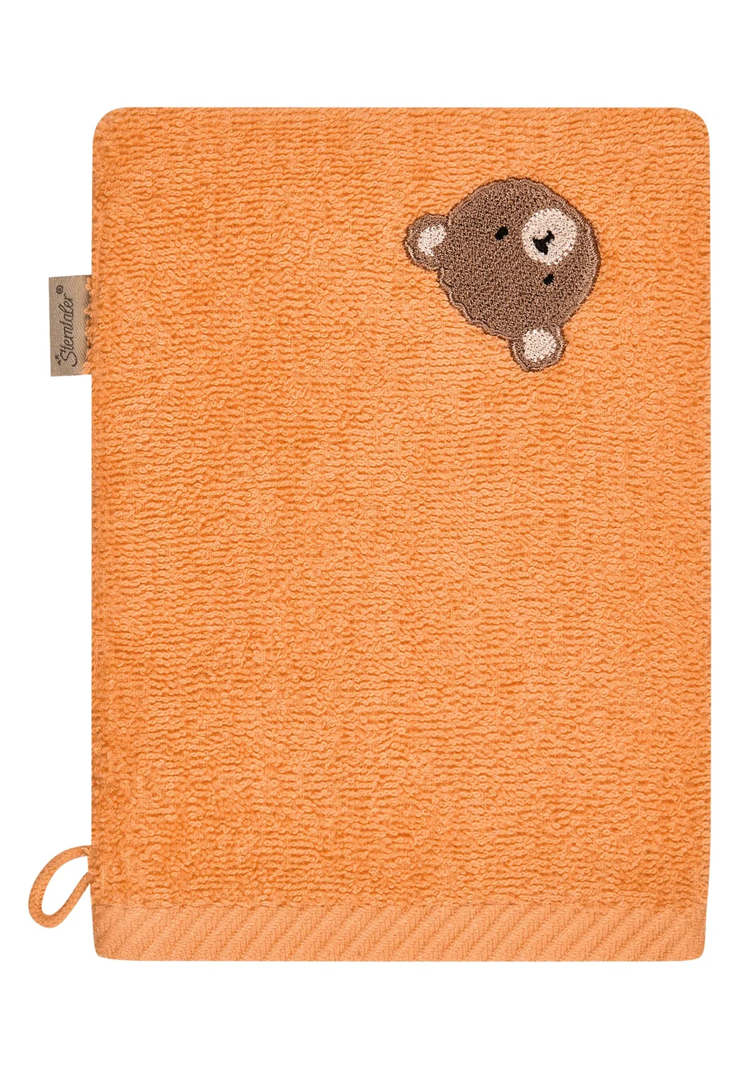 Мочалка 'BÄR Bo' Sterntaler, Mint/Orange — фото 3