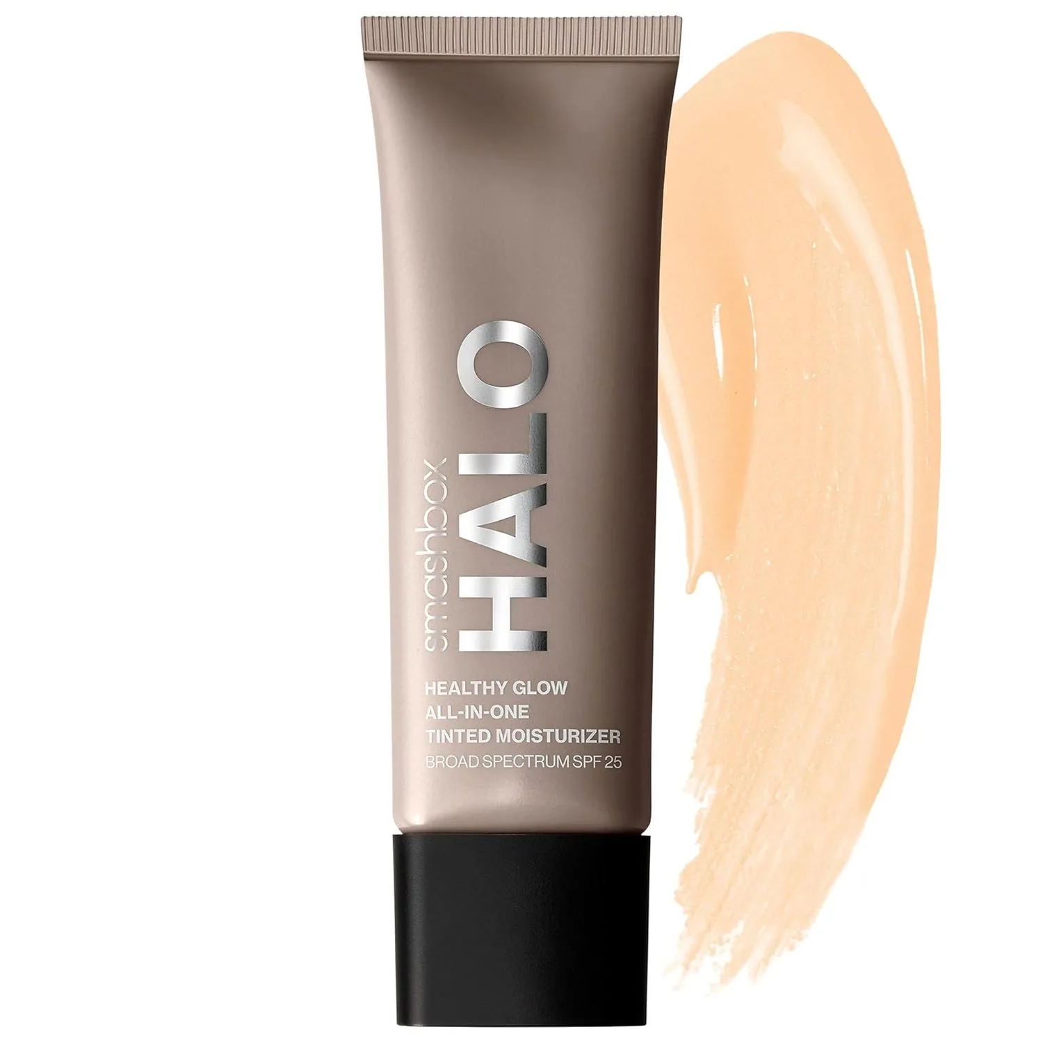 Увлажняющий тонирующий крем Smashbox Halo Healthy Glow All-In-One с SPF 25 | Увлажняющий, стойкий тонирующий крем с SPF | Гиалуроновая кислота, 04-Light (with warm undertone)