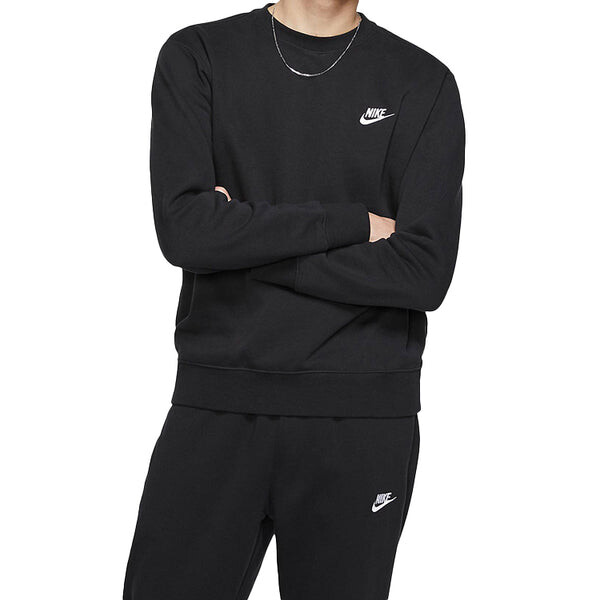 Толстовка Nike Sportswear Club Small Logo Long Sleeves Men's Black, черный — фото 3