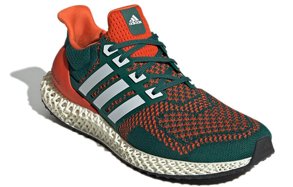 Кроссовки ультра 4д Adidas, зеленый — фото 3