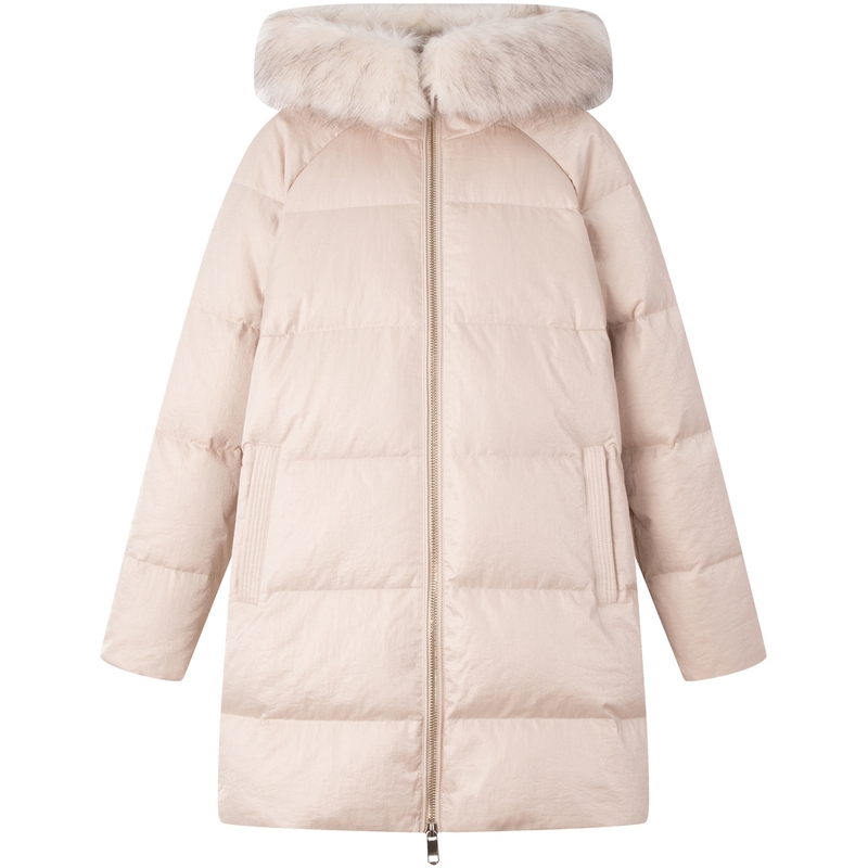 

Tommy Hilfiger Пуховик женский экрю, Ecru YBH