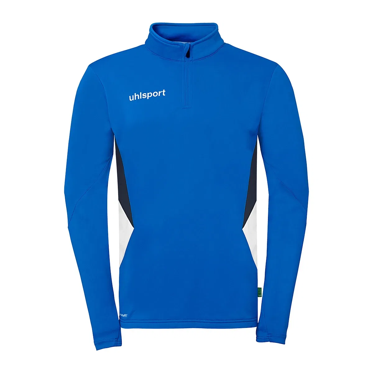Функциональная футболка с 1/4 молнией Uhlsport, azurblau/weiß/marine