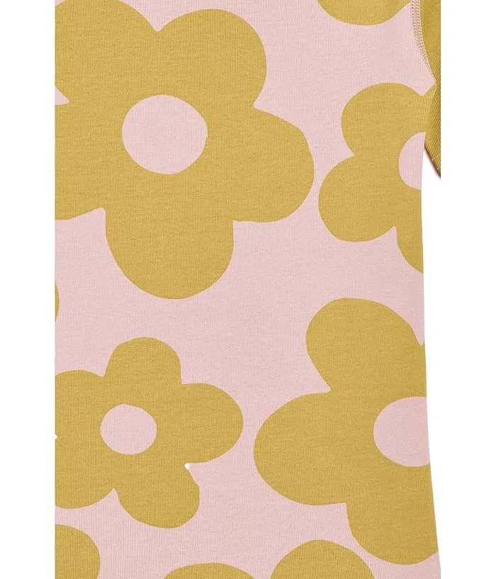 Пижама HannaJams Print Short John Set Hanna Andersson, Gigantic Daisy on Blush Pink — фото 3