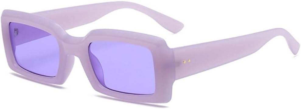 

Популярные модные прямоугольные цветные солнцезащитные очки для женщин в стиле ретро, ​​гелевые, с защитой от УФ-излучения UV400, для мужчин с градиентным покрытием UUPTTPL, 4