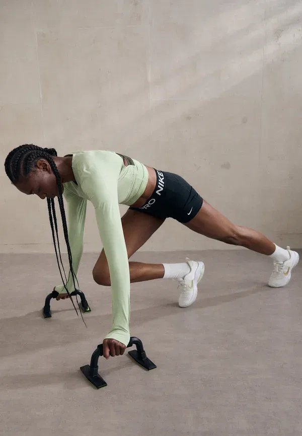 Шорты-лосины Nike Performance, черно-белый — фото 2
