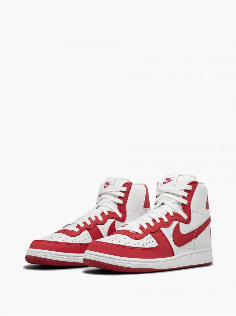 Кроссовки X x comme des garcons homme plus со вставками на шнуровке Nike, белый — фото 2
