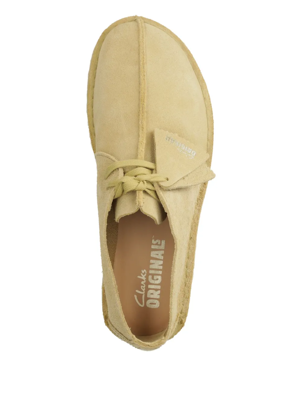 Замшевые ботинки Clarks Originals, нейтральный — фото 3