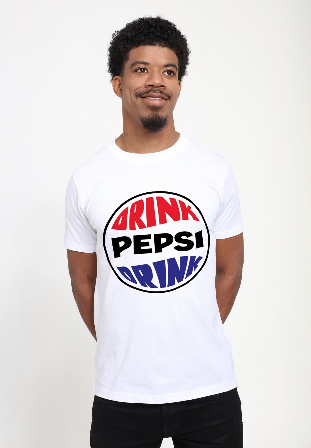 

Футболка с принтом PEPSI CLASSIC LOGO Henry Tiger, белый
