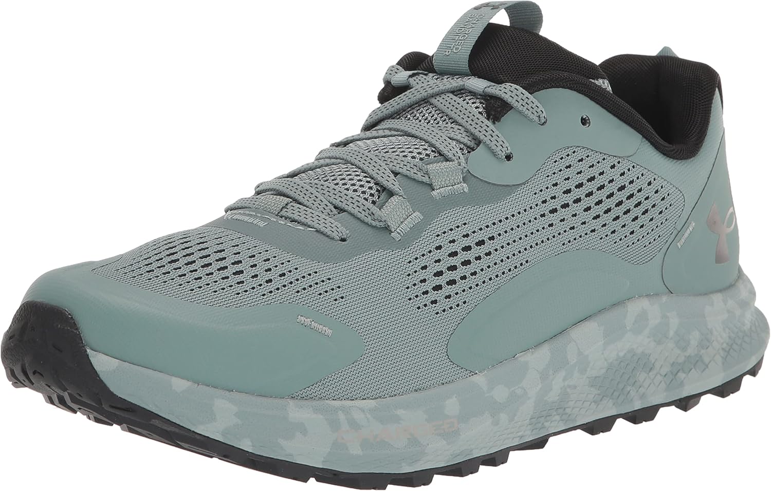 Мужские кроссовки Under Armour Charged Bandit 2, зеленый/черный