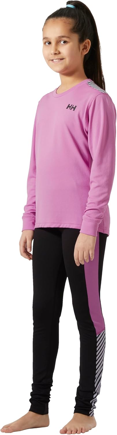 Helly-Hansen Hh Lifa Active Set Junior Unisex базовый слой для комфорта и производительности в любое время года, технология быстрой сушки Helly Hansen, 089 Meta Pink — фото 4
