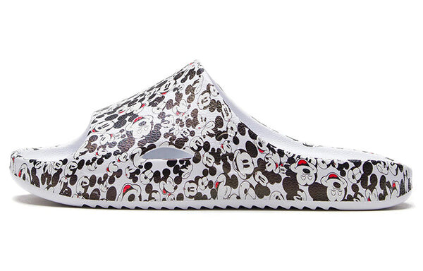 Тапочки disney x casual fashion mickey slippers 'standard white black' Li-Ning, белый — фото 2