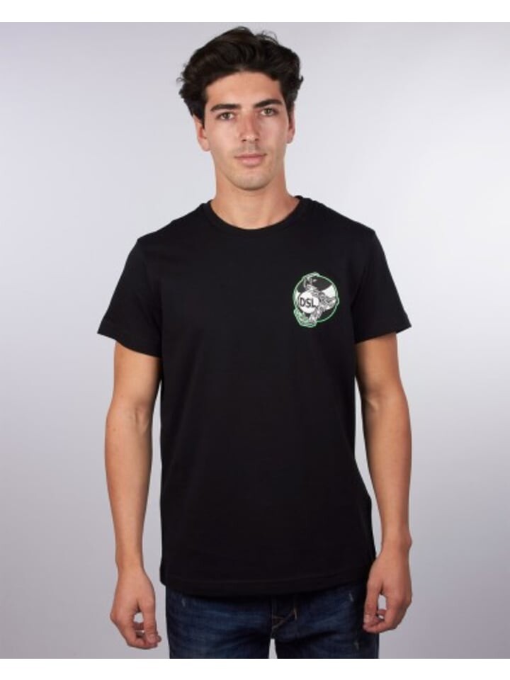 

Футболка Diesel Tshirt, цвет denim