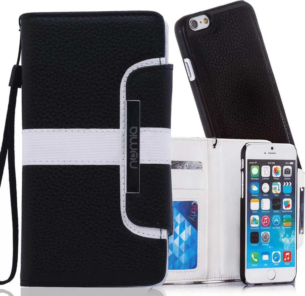 

Чехол для Apple iPhone 5C Numia Bookstyle 2 в 1 черный белый