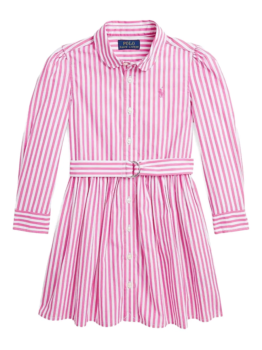 

Платье в полоску POLO RALPH LAUREN KIDS, розовый