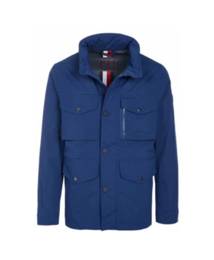 

Мужская куртка синего цвета, вневременной дизайн. Tommy Hilfiger, синий