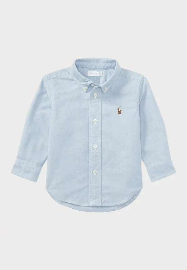 Хлопковая рубашка оксфорд Polo Ralph Lauren, Blue