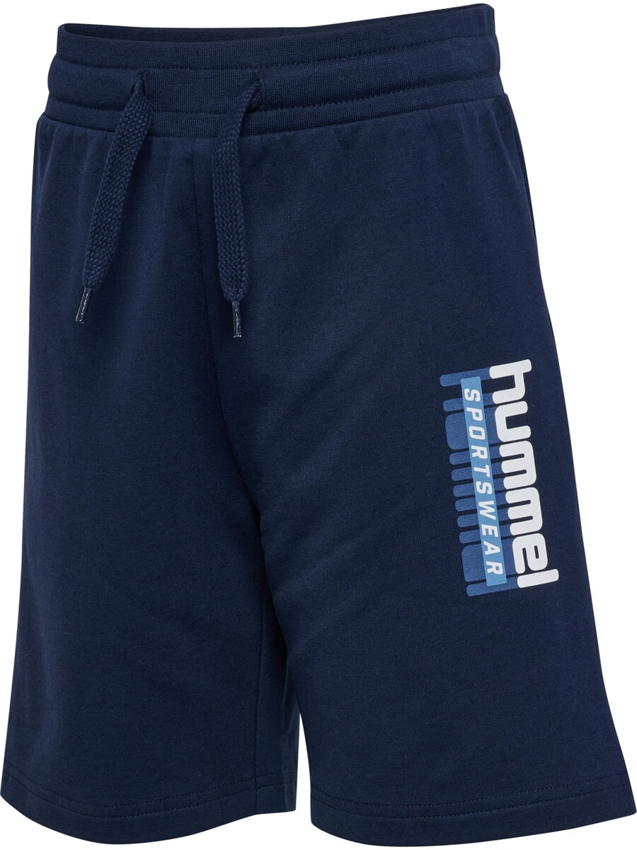 Брюки свободного кроя Hummel Tukas, цвет Navy/Royal blue — фото 2