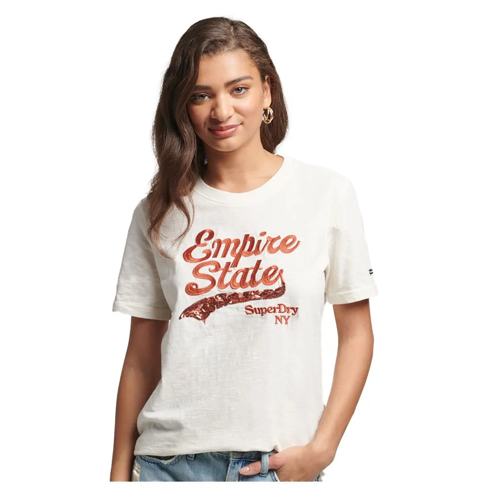 

Футболка Superdry Vintage Logo Borough, белый