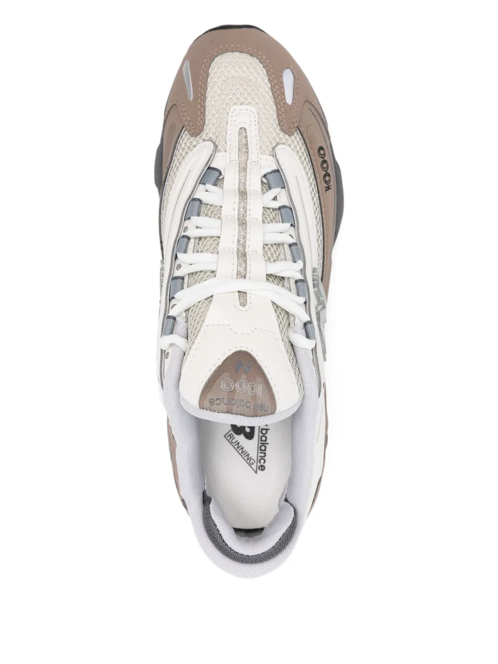 1000 кроссовки с сетчатым верхом NEW BALANCE, коричневый — фото 4