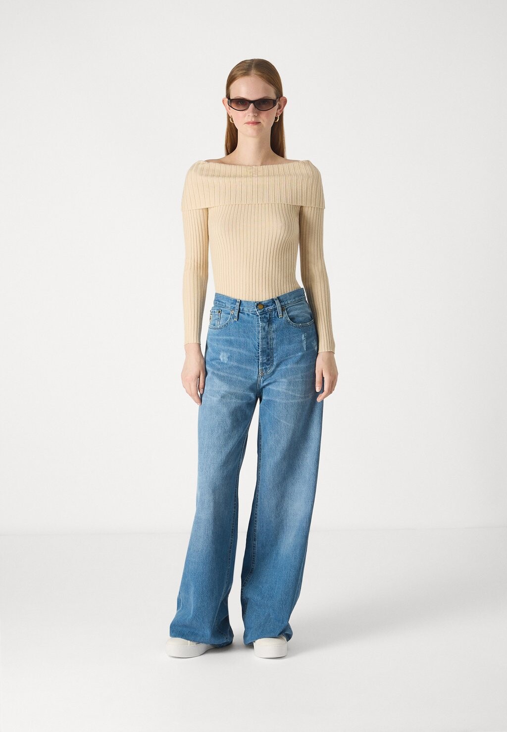 

Джинсы свободного кроя SKATER LOOSE LOIS Jeans, синие джинсы