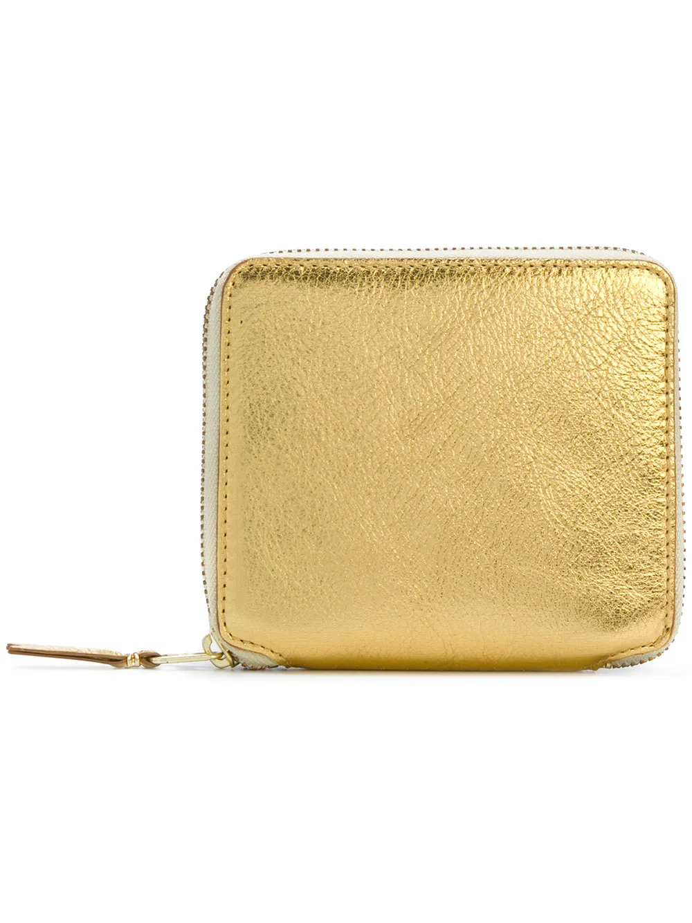 

Кошелек на круговой молнии Comme Des Garçons Wallet, металлик