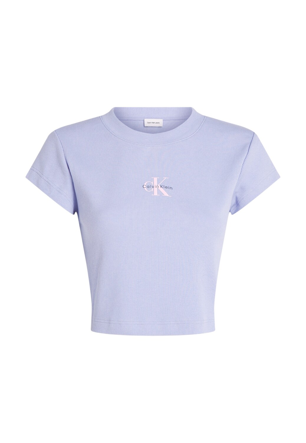 

Футболка женская Calvin Klein Jeans короткая, сиреневый