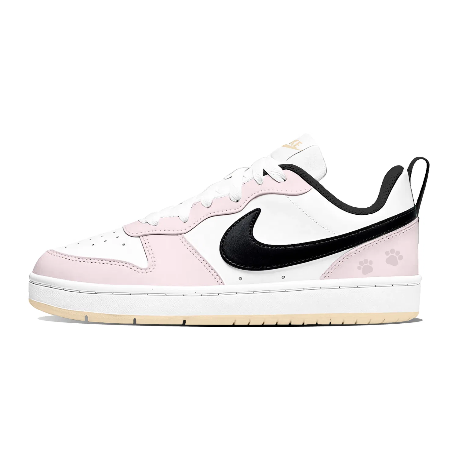 Детские кроссовки для скейтбординга Nike Court Borough Kids Peach — фото 3