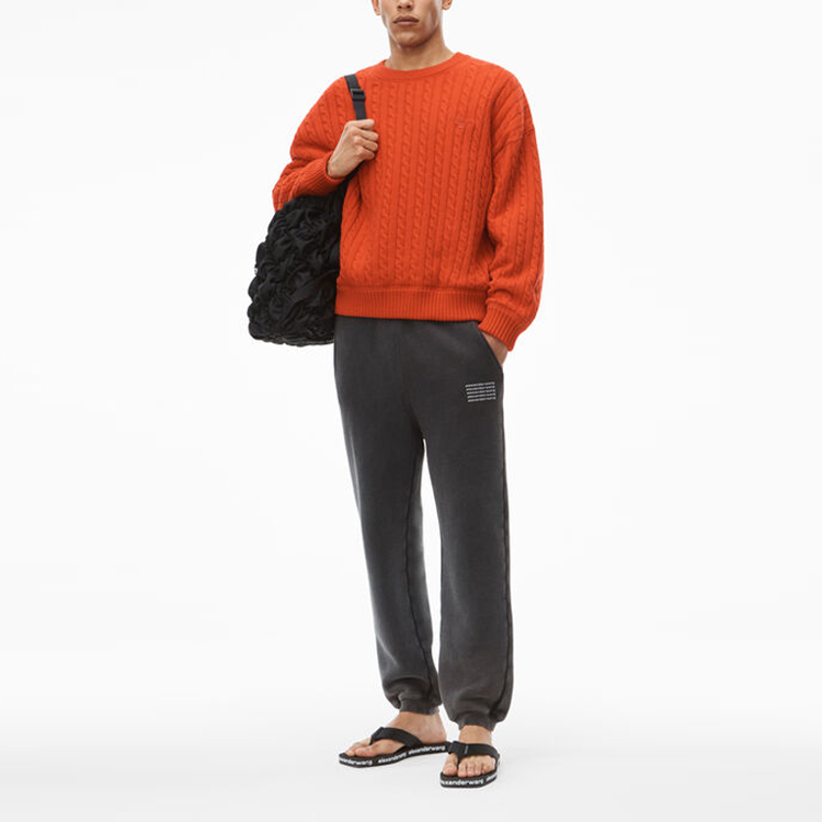 Свитер FW21 женский Orange Alexander Wang, оранжевый — фото 4