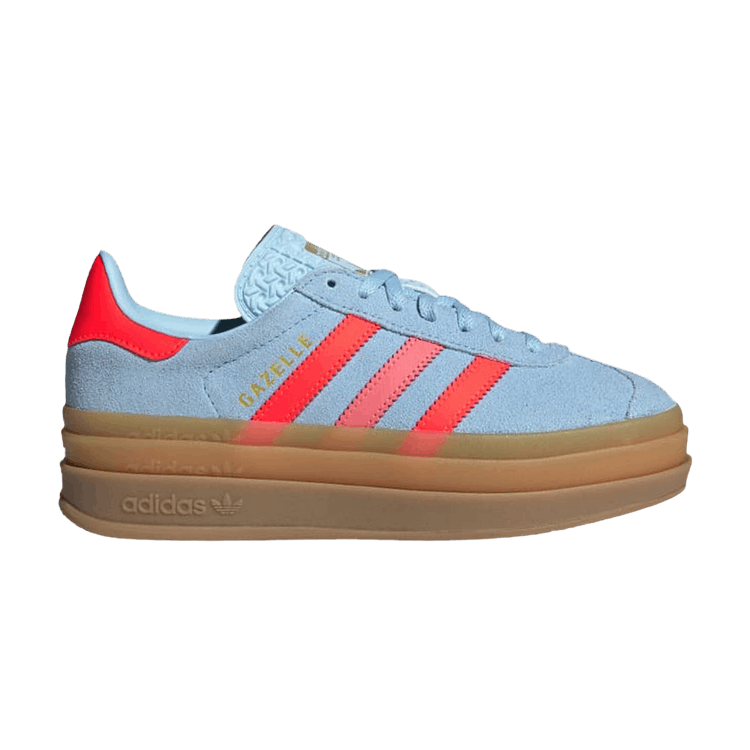 

Кроссовки adidas Gazelle Bold J 'Clear Sky Solar Red', синий