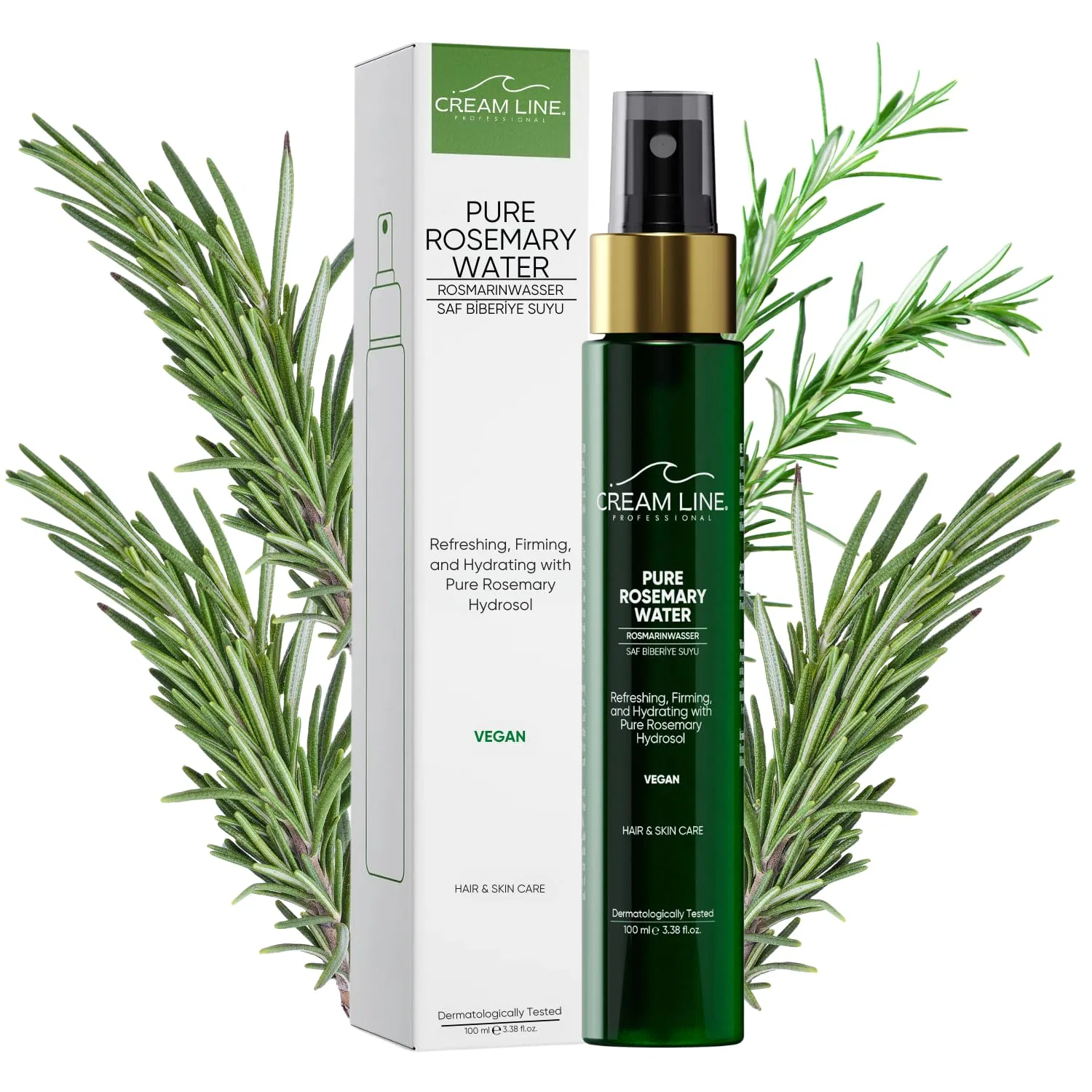 Органическая розмариновая вода Cream Line для волос и кожи, 100 мл Cream Line