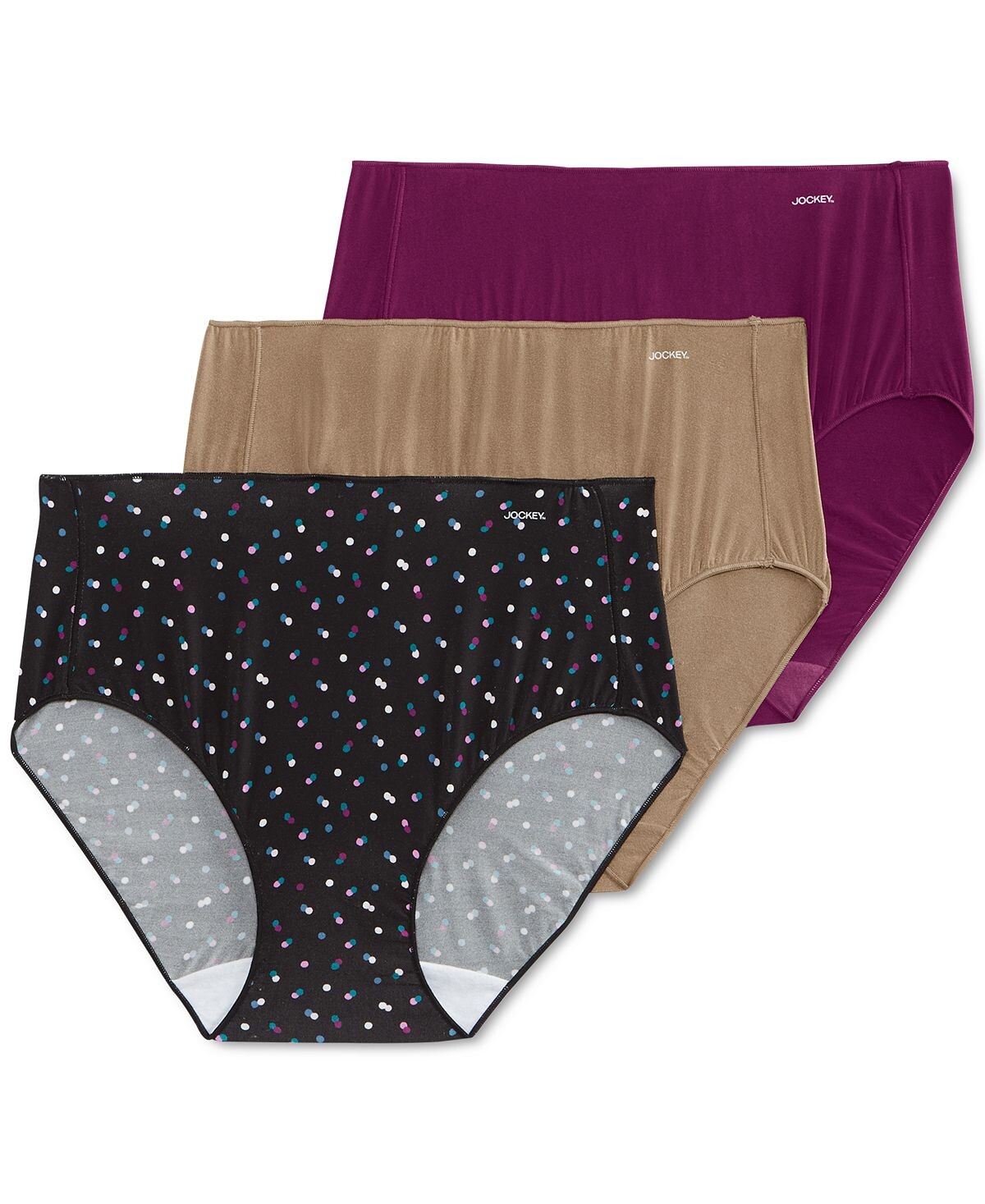 

Женские 3 шт. Нижнее белье Promise No Panty Line 1772 Jockey