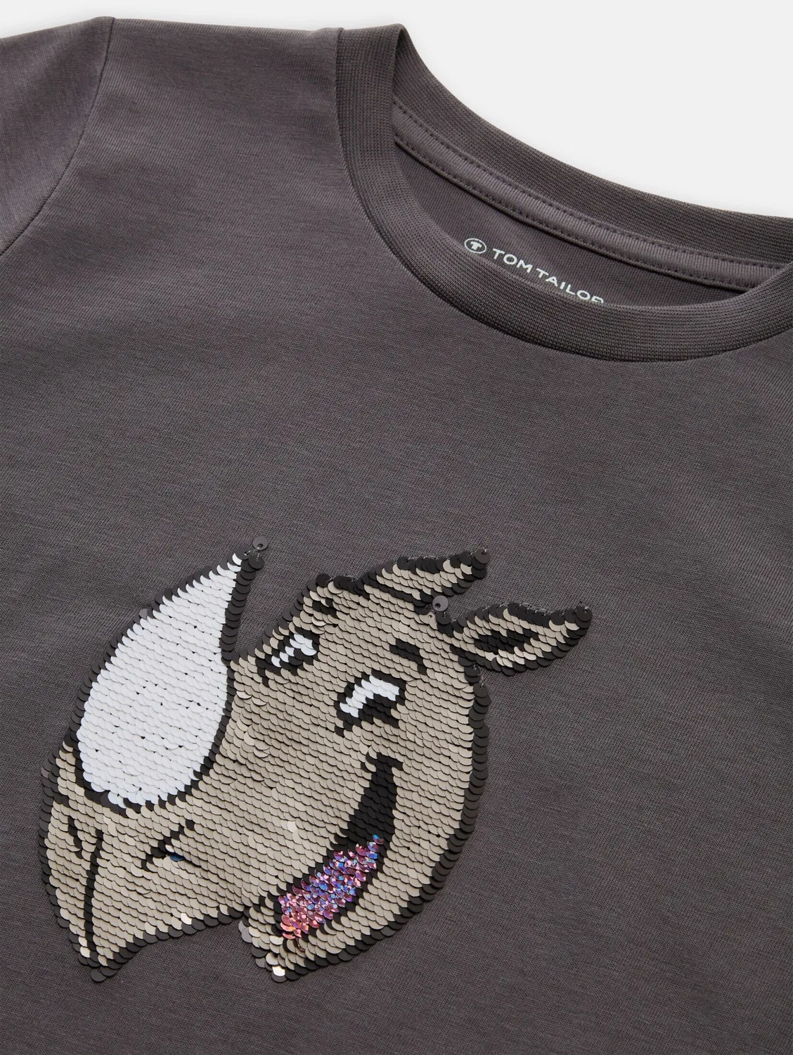 Футболка Tom Tailor, Dark Grey — фото 4
