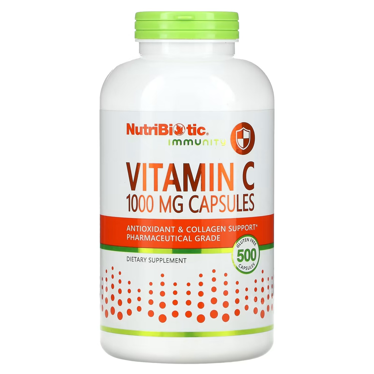 

Витамин С NutriBiotic Immunity 1000 мг, 500 капсул