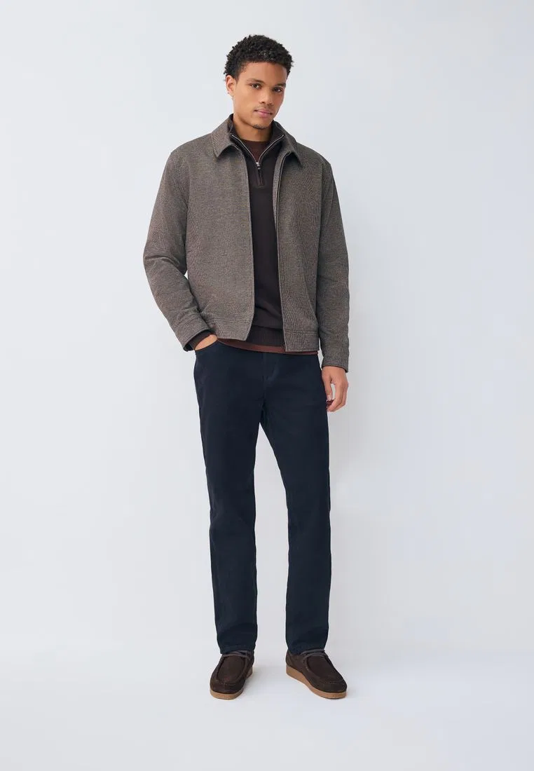 Джинсы, Regular Tapered Fit, Vintage Wash Next, темно-синий — фото 4