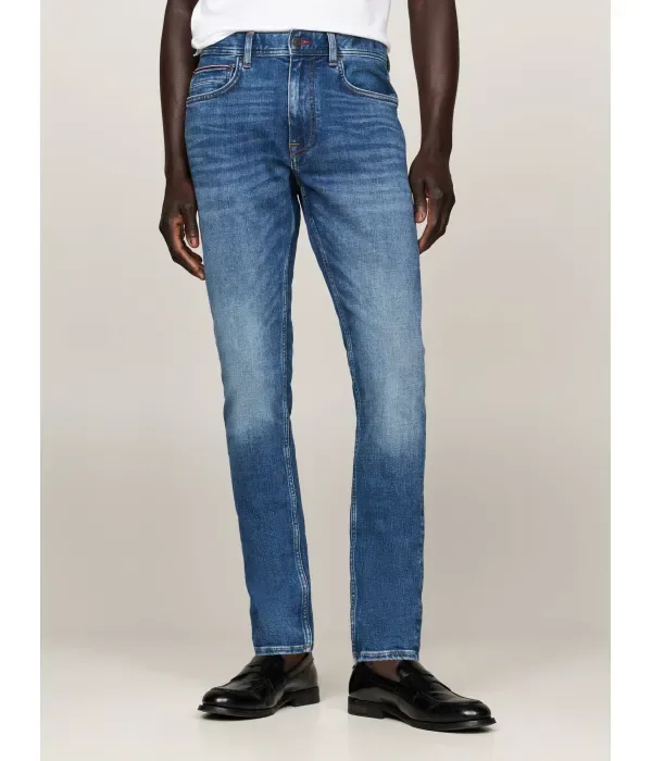 Хьюстонские джинсы tapered fit Tommy Hilfiger, синий