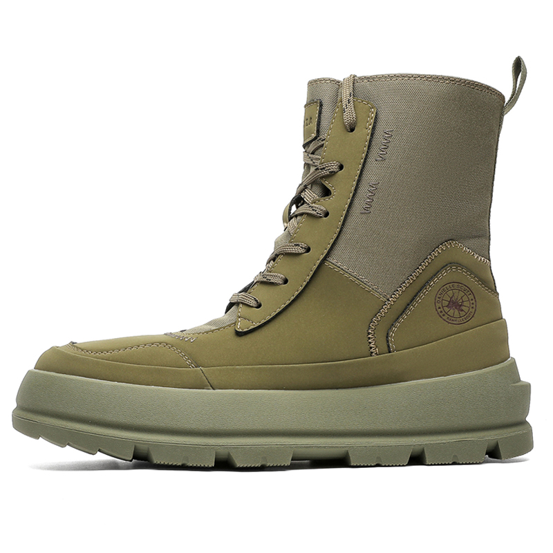 

WEISHIBANGWEI Короткие ботинки Мартин унисекс армейского зеленого, цвет Army Green