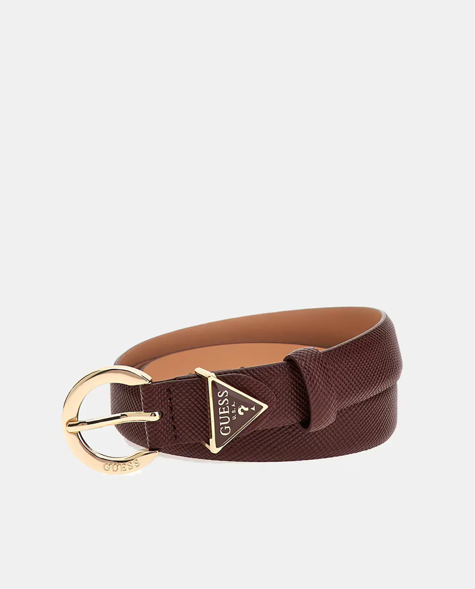 

Угадай ремень Guess, бордовый