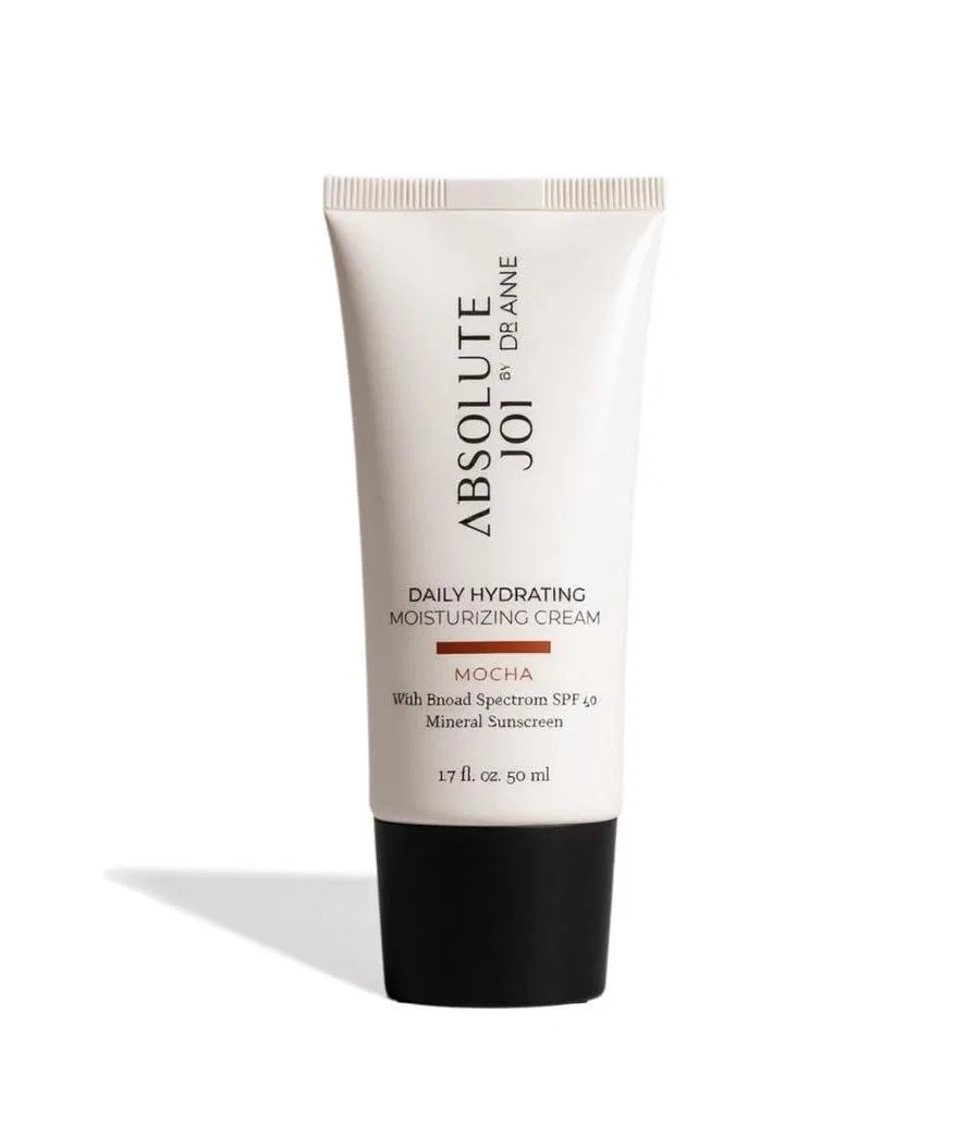 Крем для лица SPF ABSOLUTEJOI BY DR. ANNE Тонирующий увлажняющий с минеральным солнцезащитным фильтром, мокко
