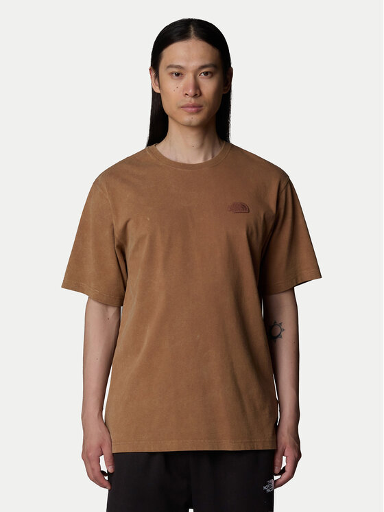 

Свободная футболка Nature NF0A8BVY The North Face, коричневый