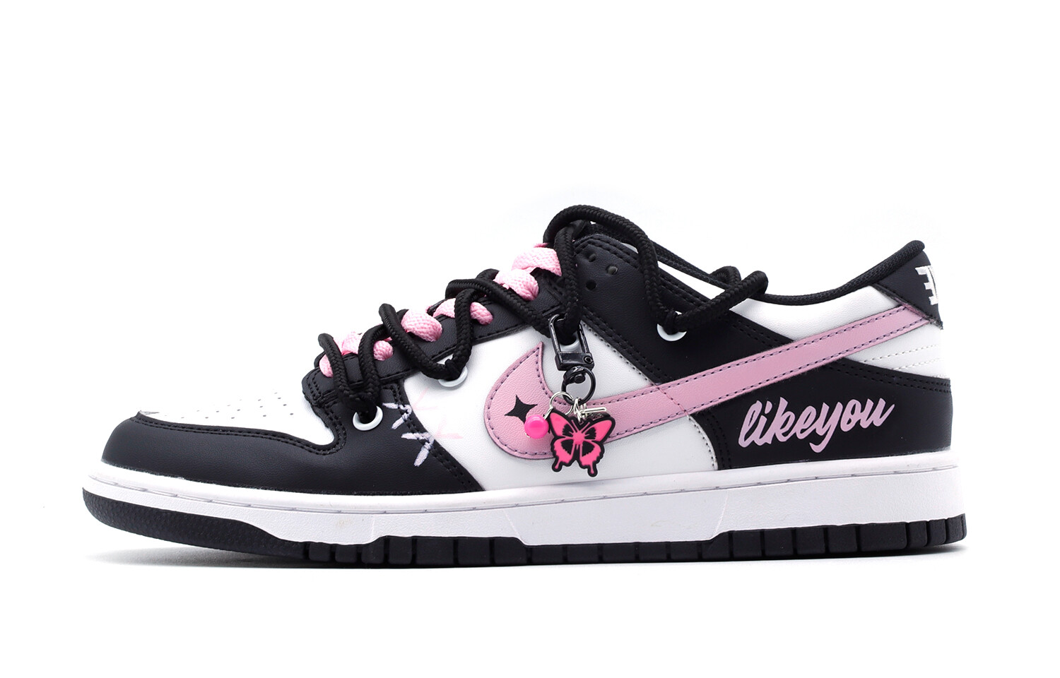 

Обувь для скейтбординга Nike Dunk унисекс, Black/Pink