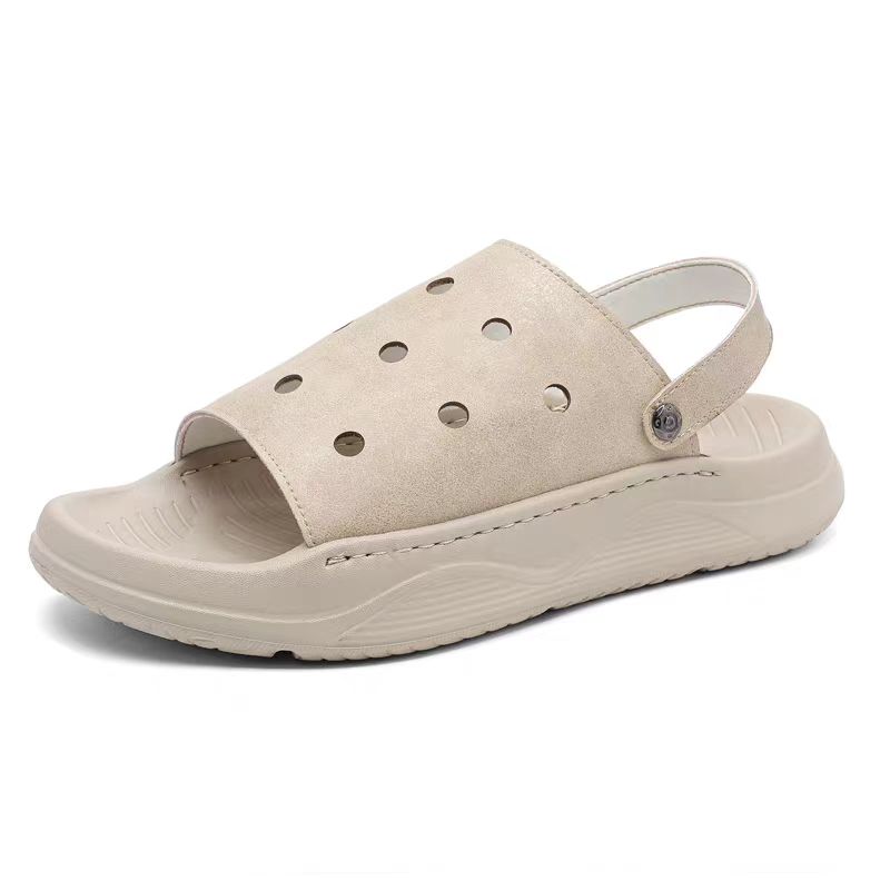 

ZUOSAISI Пляжные сандалии мужские черные хаки, цвет Khaki