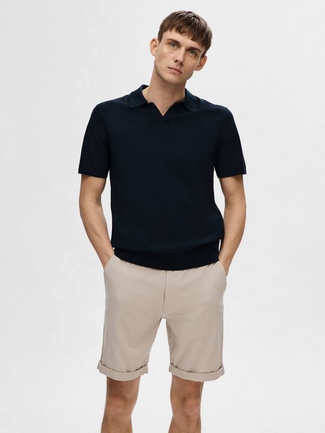 

Футболка-поло Teller Regular Fit Selected, Sky Captain