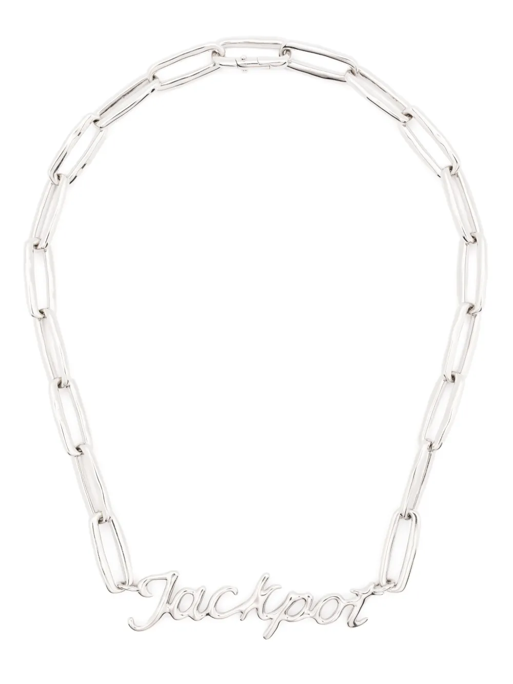 

Колье с декором Jackpot JIL SANDER, серебяный
