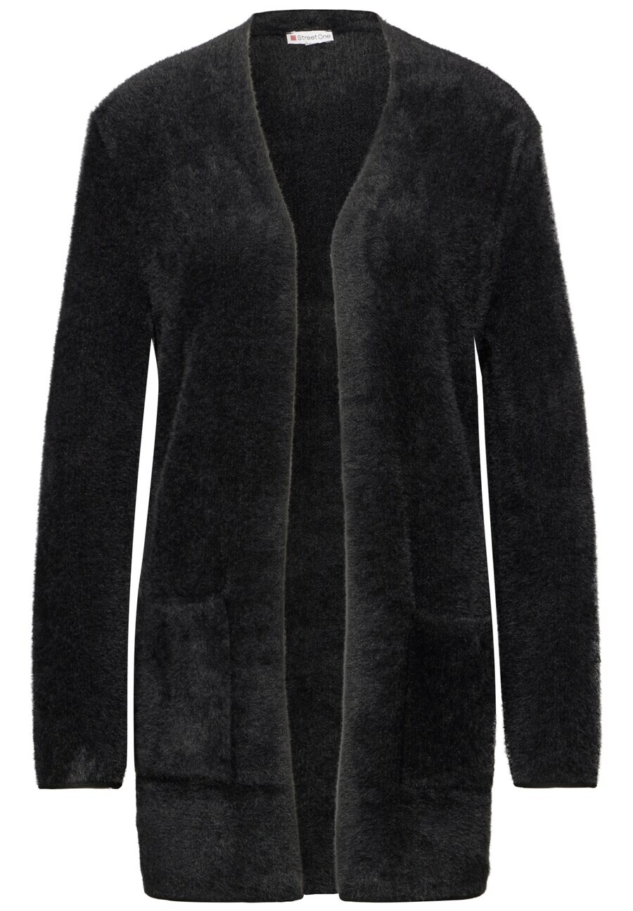 

Вязаный кардиган STREET ONE Knit Cardigan, черный