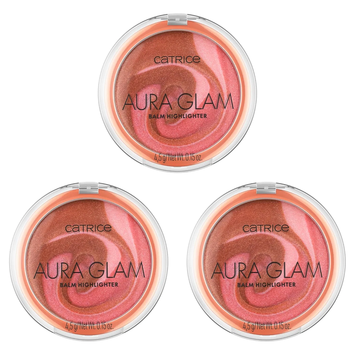 Лосьон Catrice — Хайлайтер-бальзам «Aura Glam Balm Highlighter» от , 010 A Swirl Of Rose
