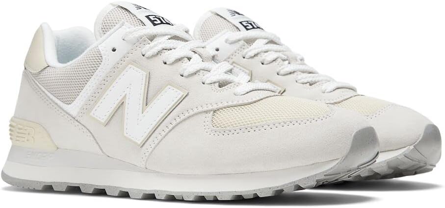 Мужские кроссовки New Balance 574 Vulc, белый/серый — фото 4